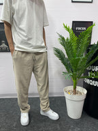 Corduroy Sweatpants beige
