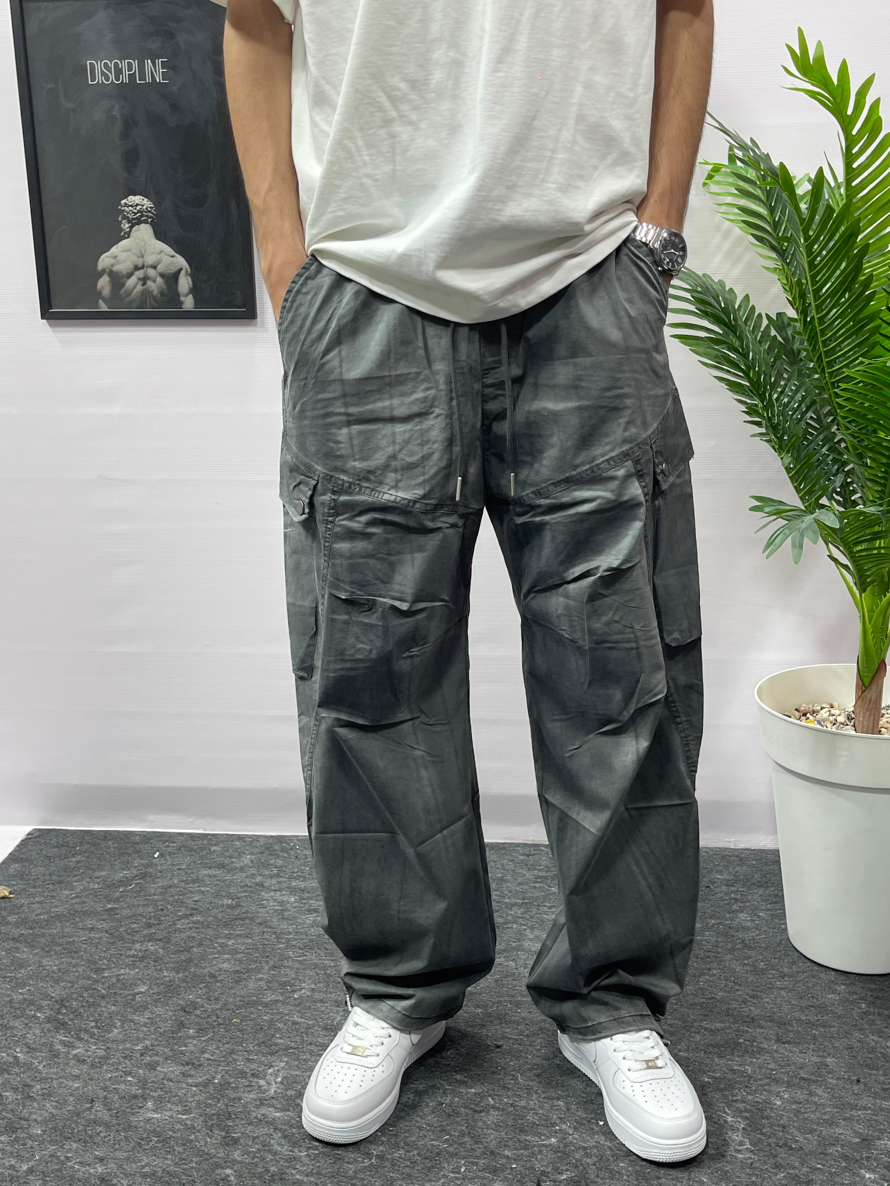 Cargo Pants Dark Grey