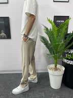 Corduroy Sweatpants beige