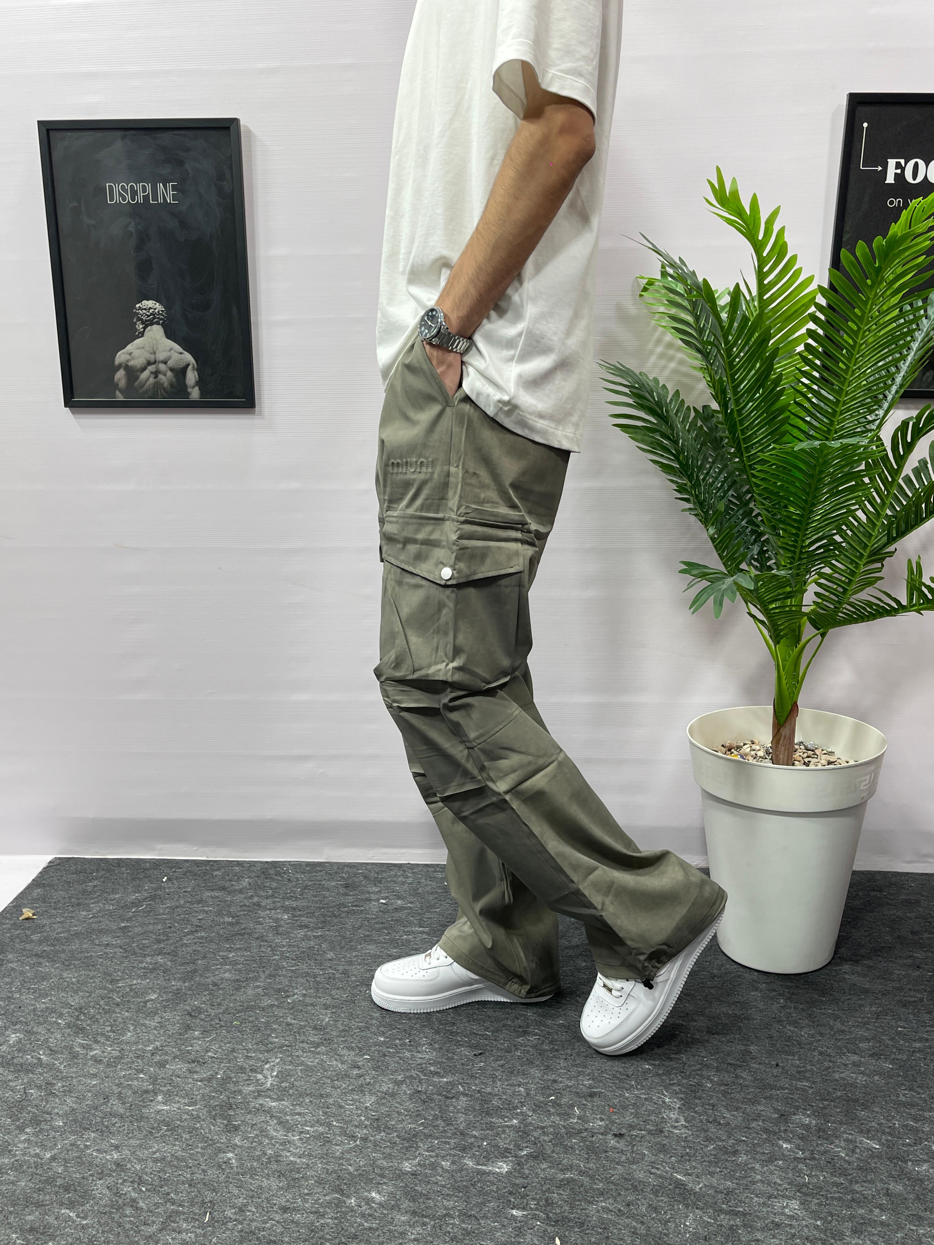 Cargo Pants Green Army