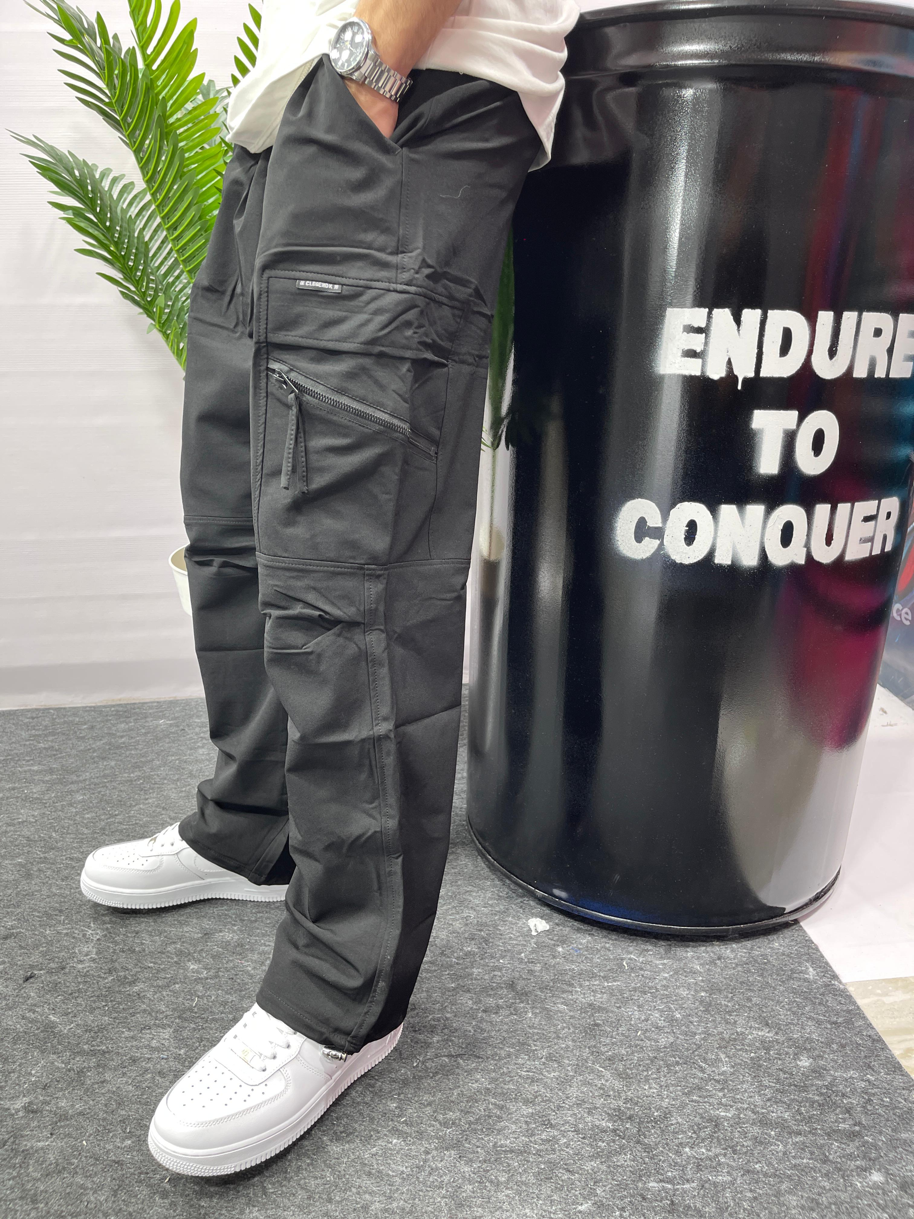 Cargo Pants Late Black