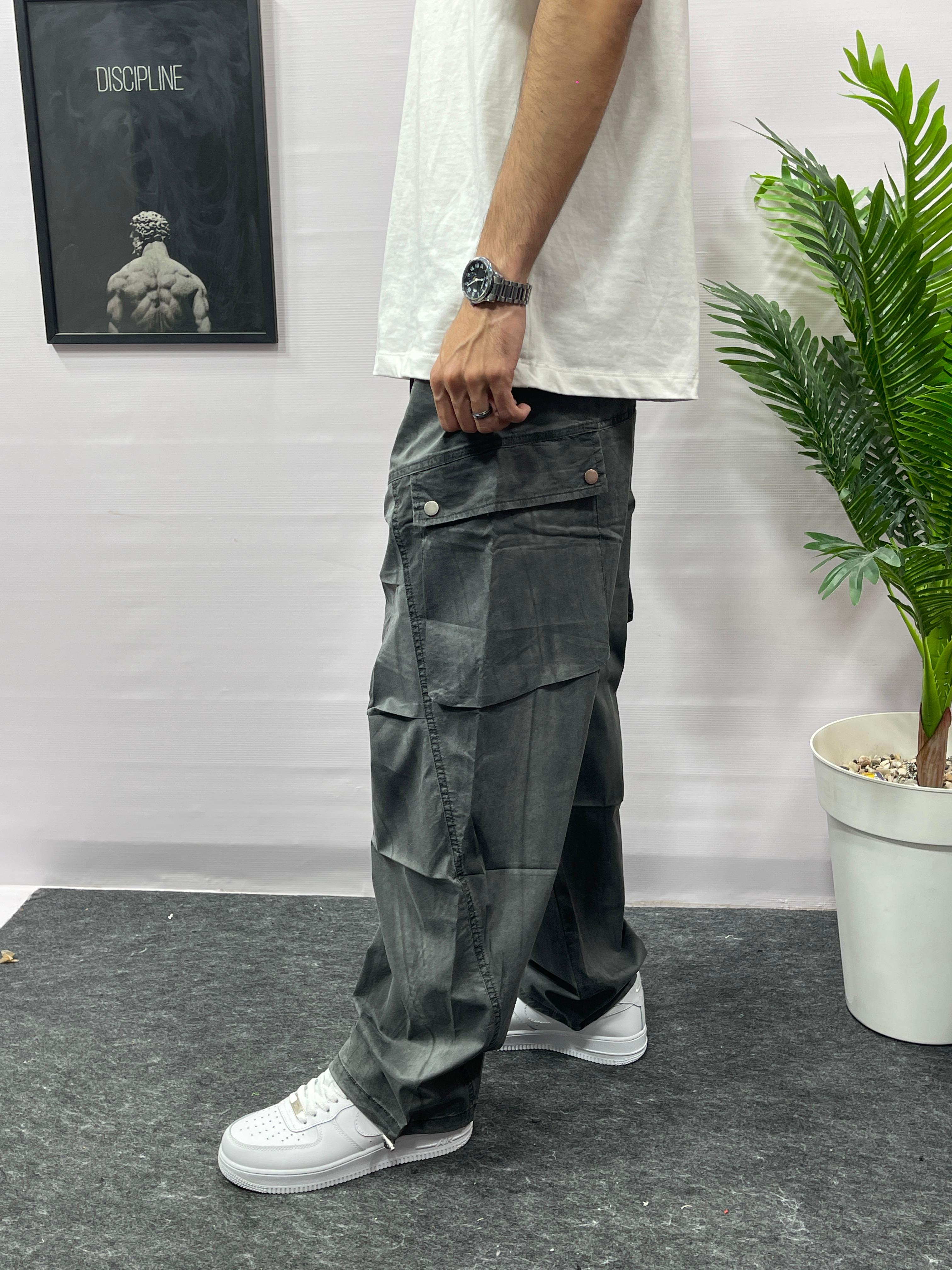 Cargo Pants Dark Grey