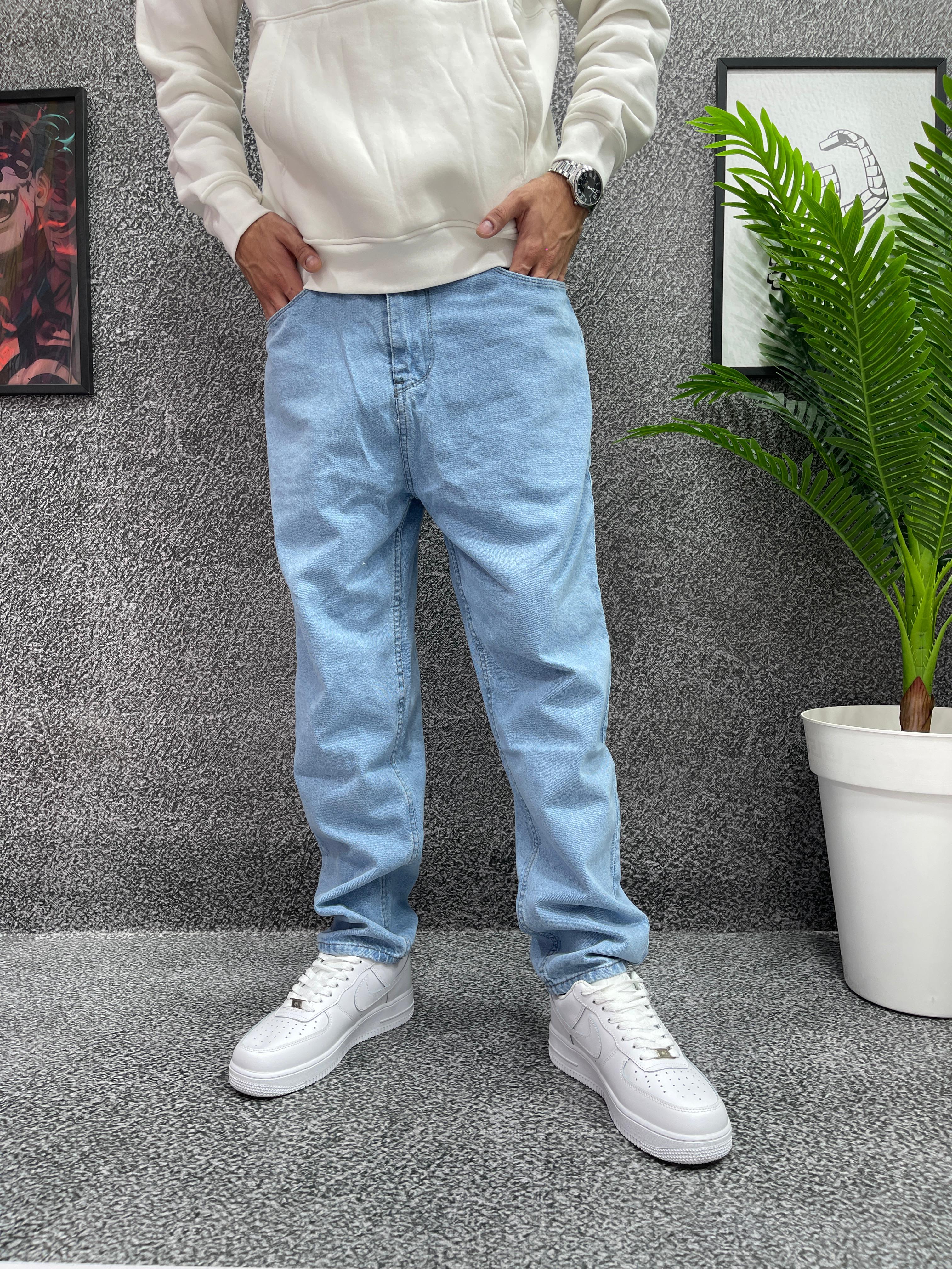 White Blue Jean pants