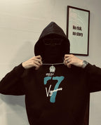 Black 7 Vigorous Hoodies