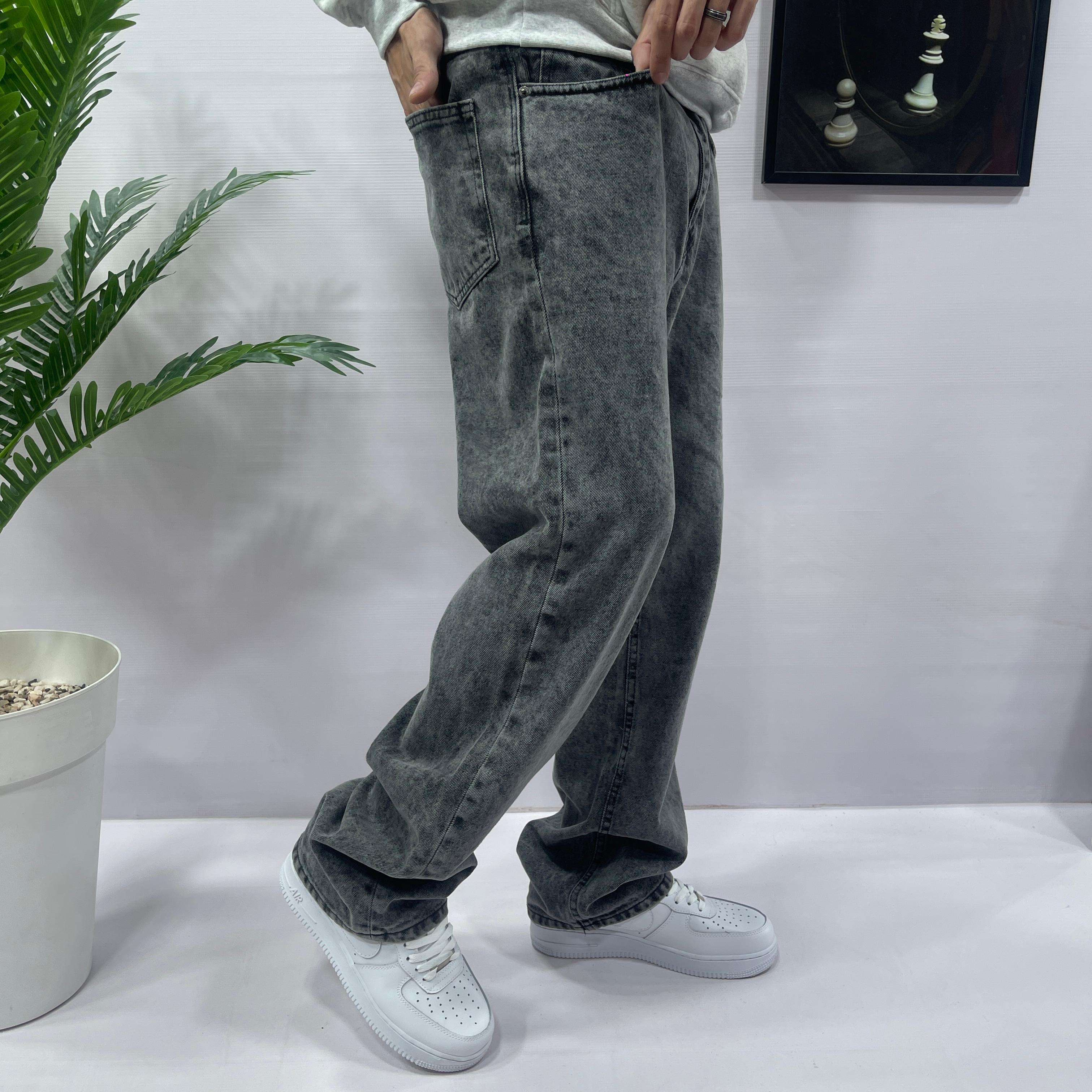 Gray Baggy Pants
