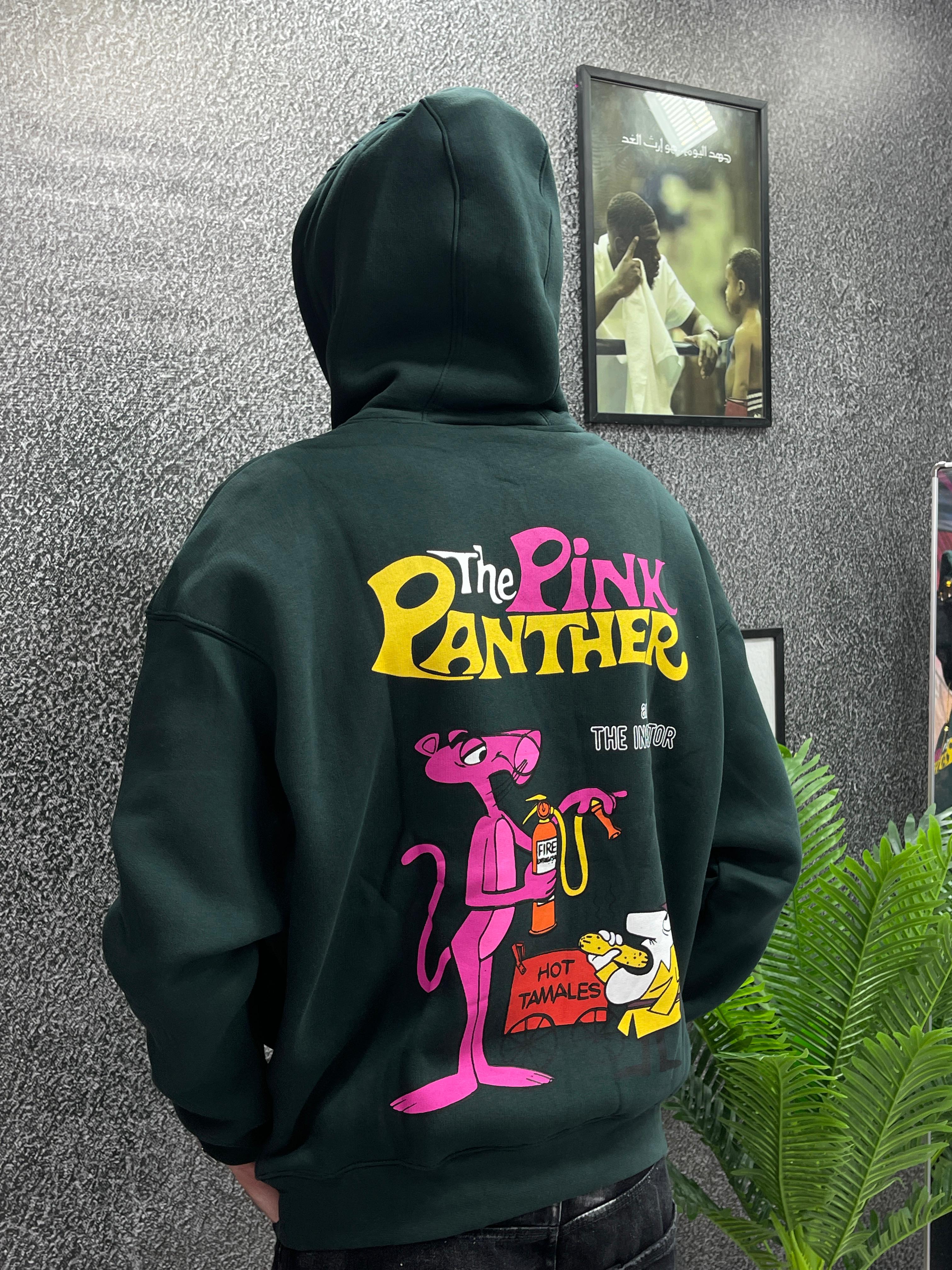 The Pink Panther Green hoodie