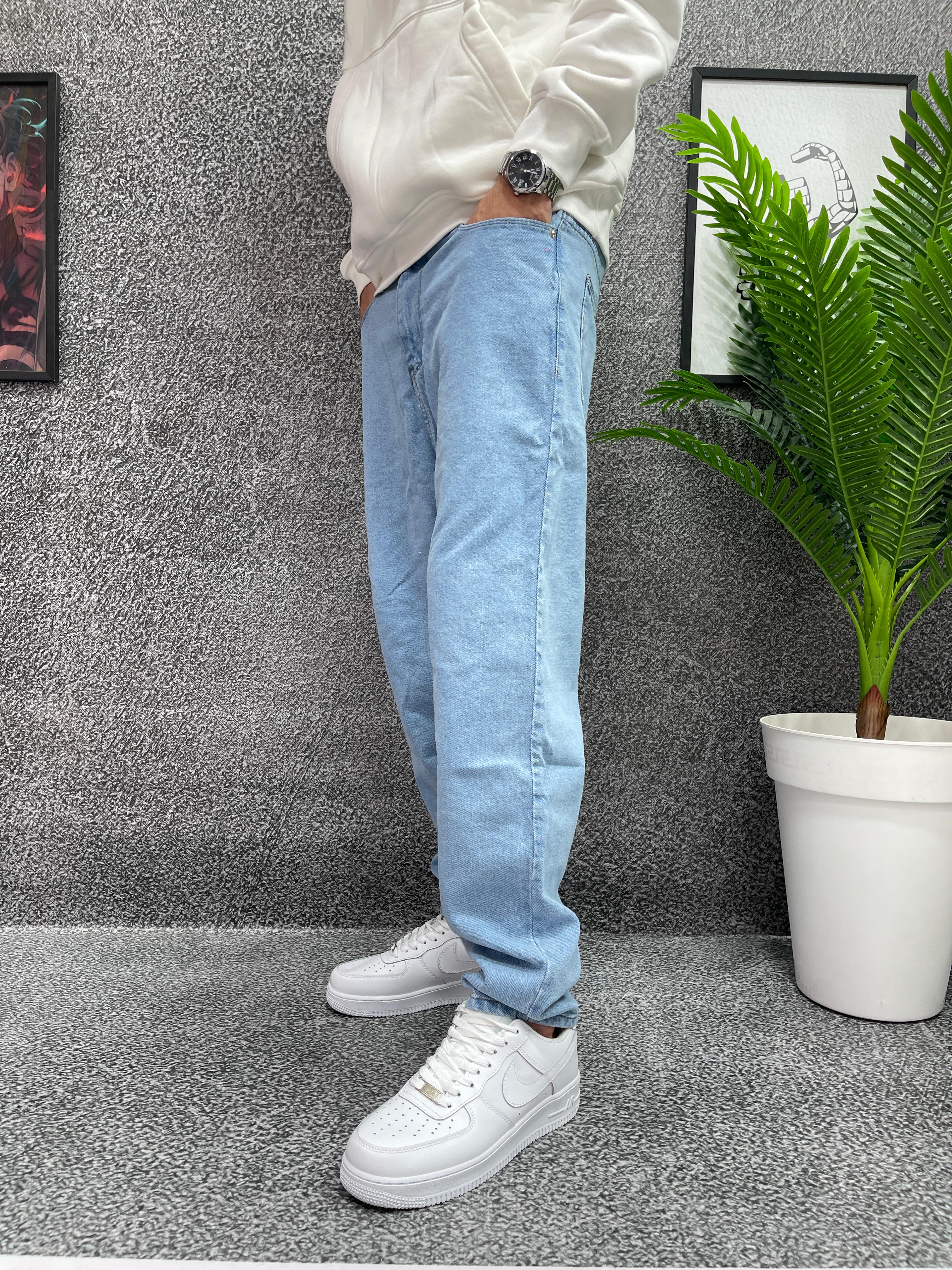 White Blue Jean pants